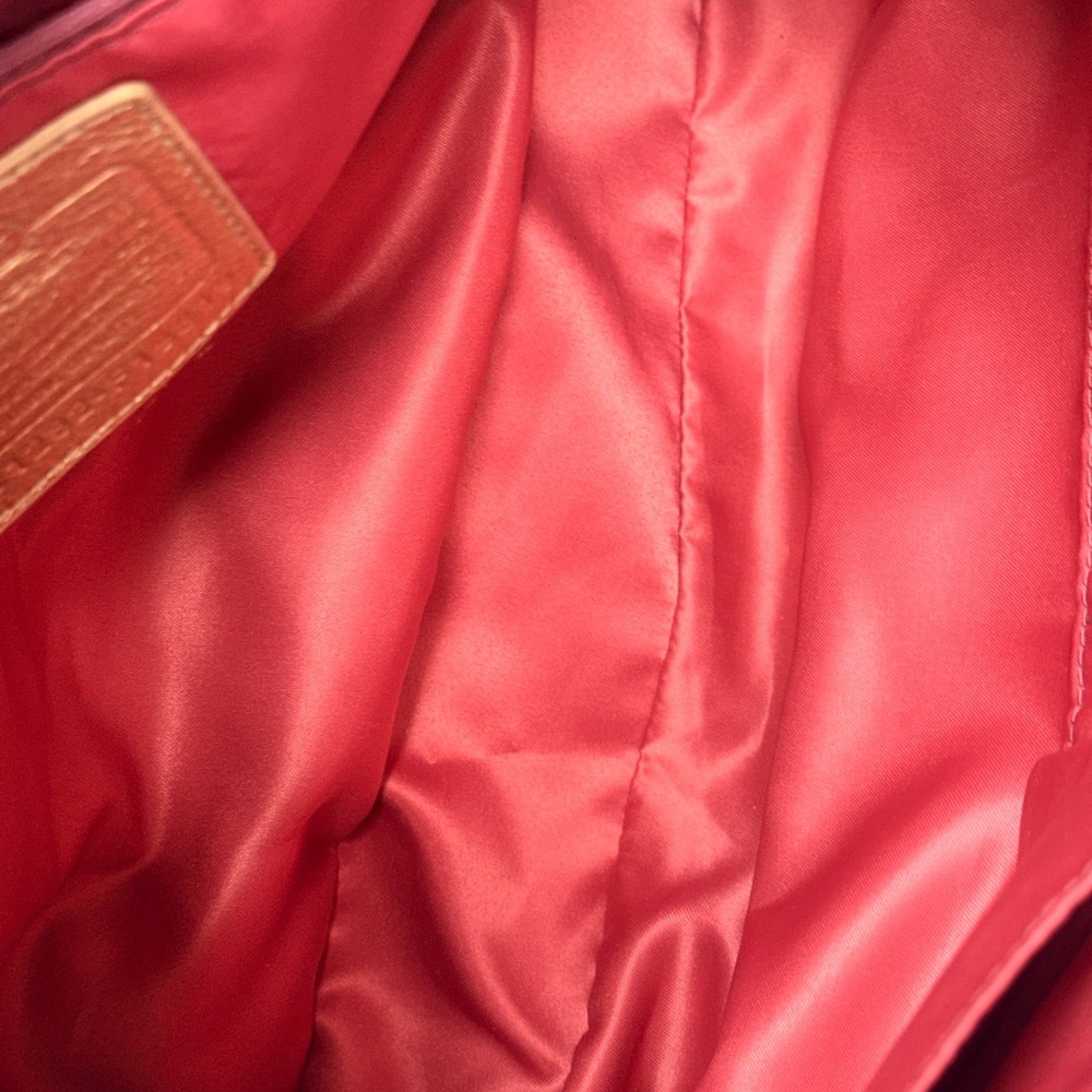 Coach Multicolor Tote with Gold Accents - Picture 10 of 12